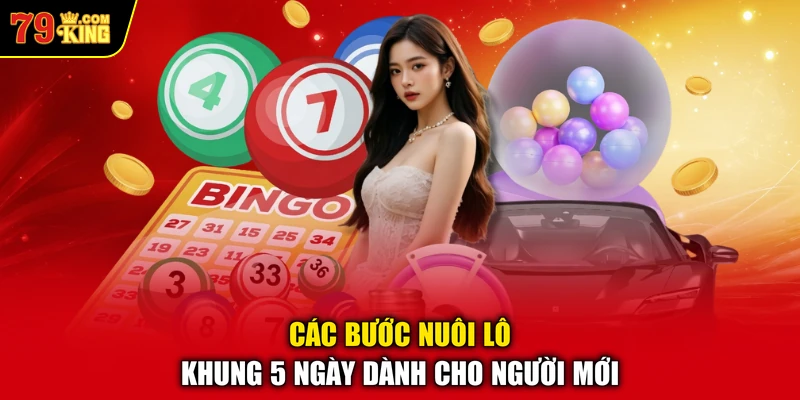 Các bước nuôi lô khung 5 ngày dành cho người mới